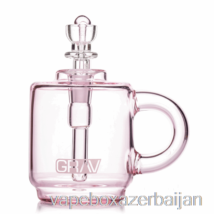 Vape Azerbaijan GRAV Coffee Mug Pocket Bubbler Pink